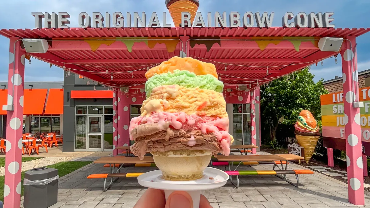 The Original Rainbow Cone – Wicker Park